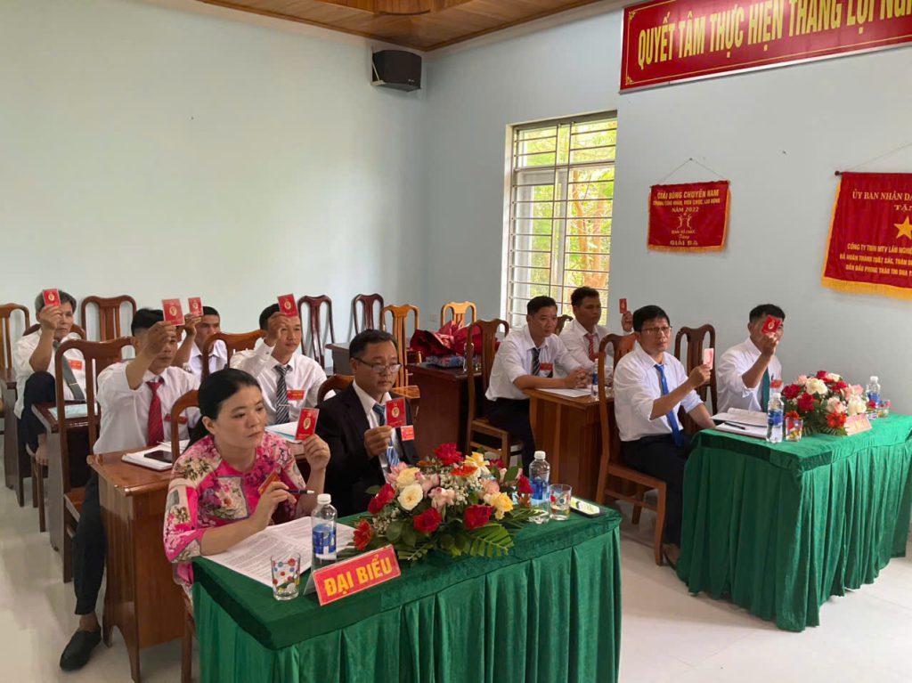 Báo cáo thực trạng quản lý và cơ cấu tổ chức 6 tháng đầu năm 2025